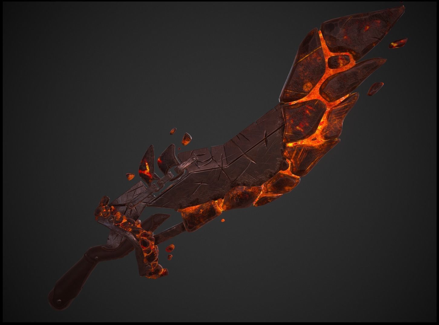Great Sword Tyrants Sword 3D model_5