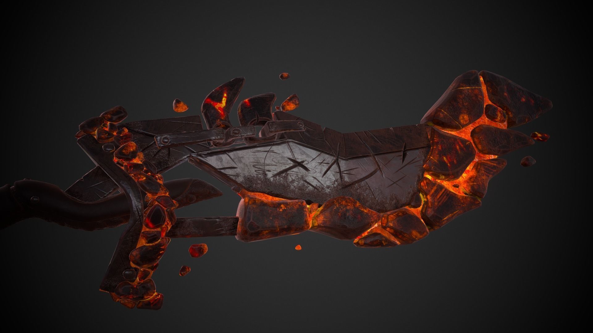 Great Sword Tyrants Sword 3D model_9