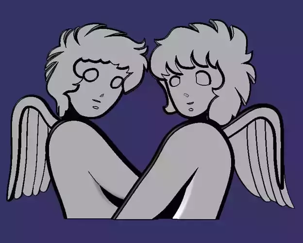 Twin angels - Saint Seiya 