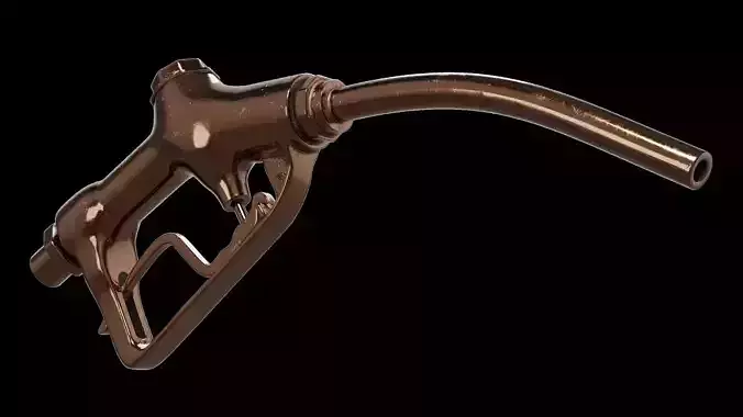 Vintage brass fuel nozzle