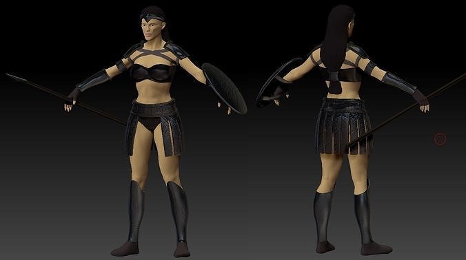 My first models 3D model