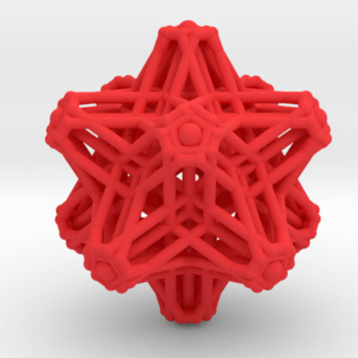 Hedron stars Nest 3D print model_10