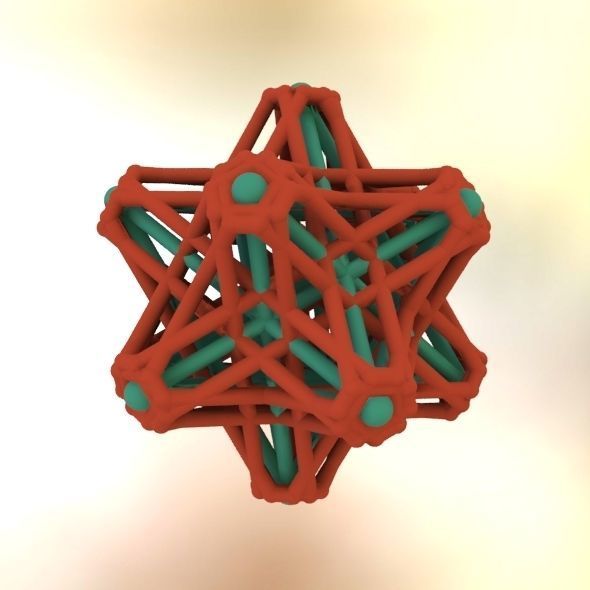 Hedron stars Nest 3D print model_31