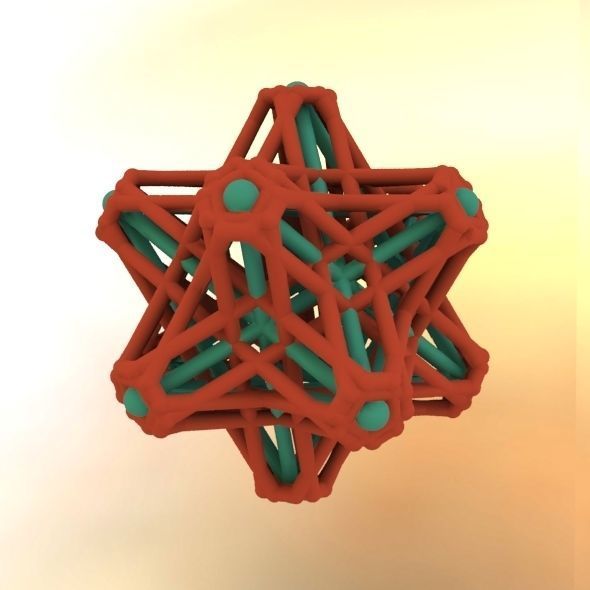 Hedron stars Nest 3D print model_17