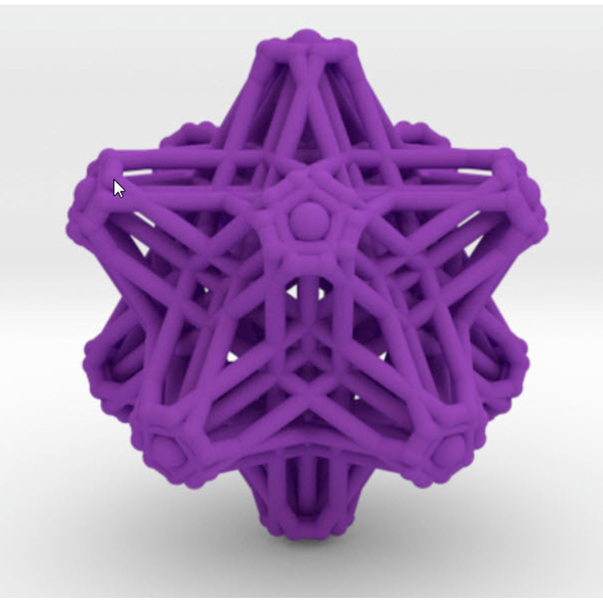 Hedron stars Nest 3D print model_9
