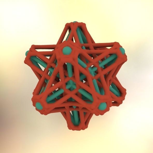 Hedron stars Nest 3D print model_13