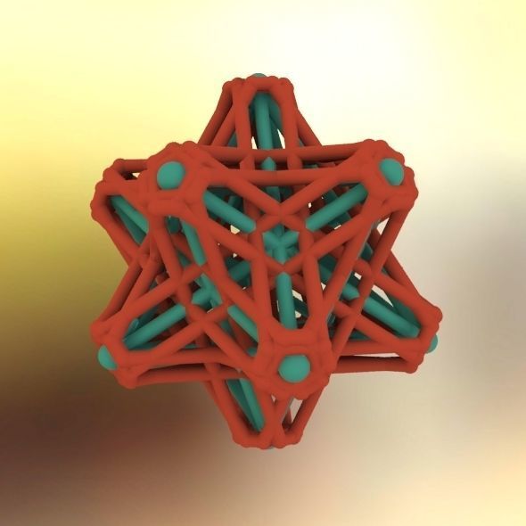 Hedron stars Nest 3D print model_33