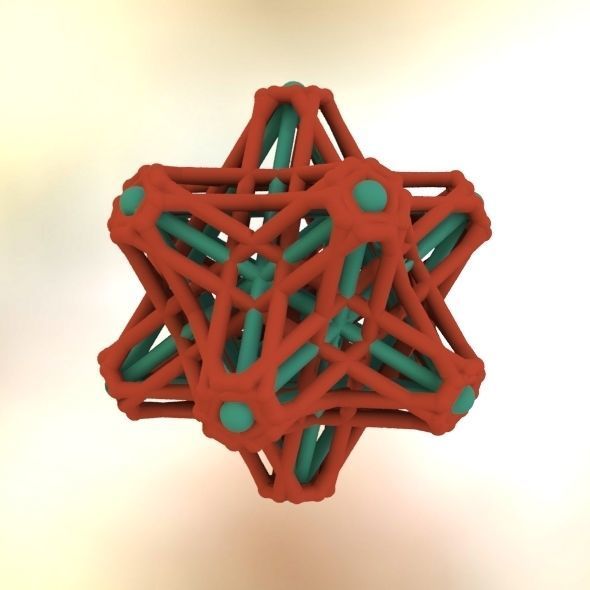 Hedron stars Nest 3D print model_20