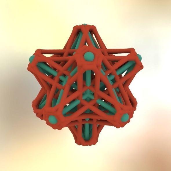 Hedron stars Nest 3D print model_14