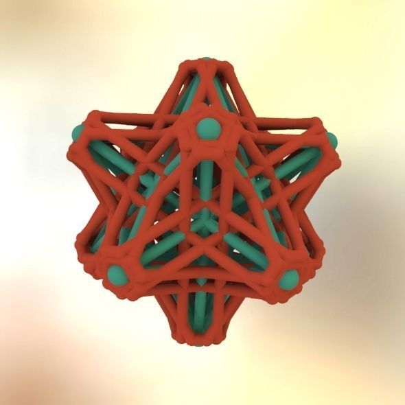 Hedron stars Nest 3D print model_34