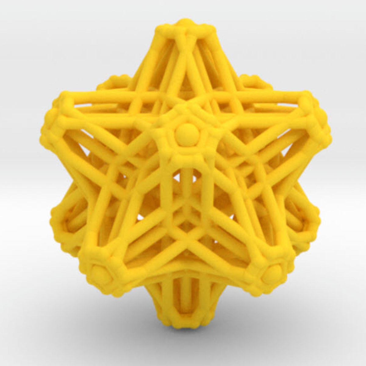 Hedron stars Nest 3D print model_11