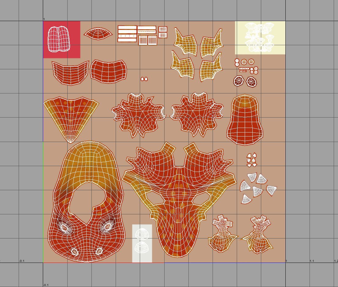 Dragon cartoon 3D model_25