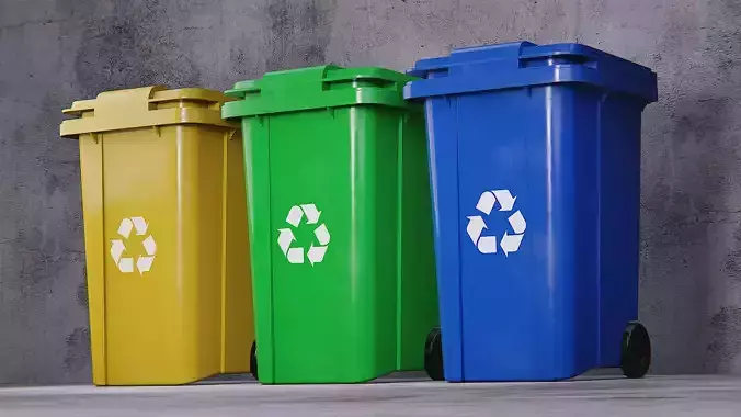 Recycle Bin 3D model