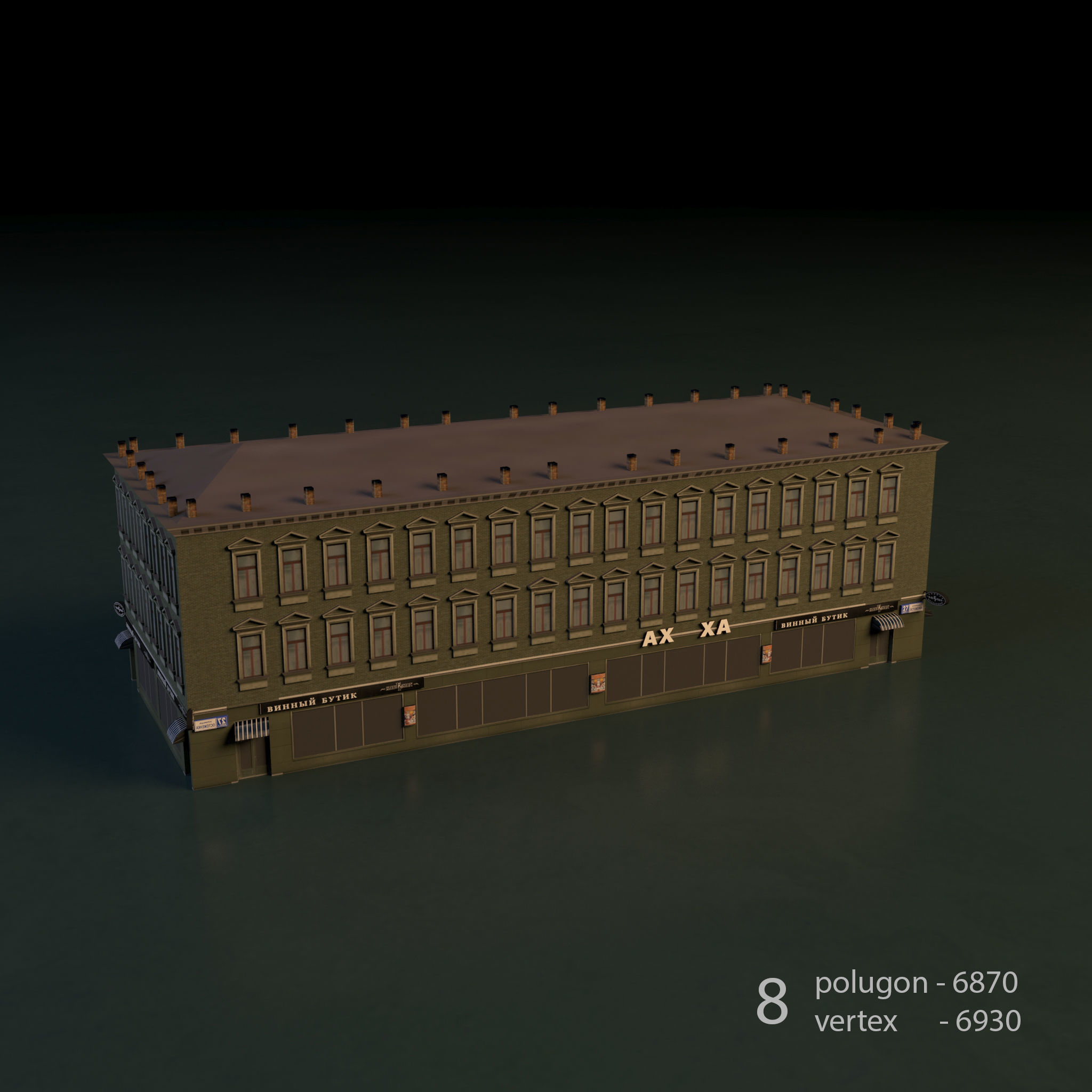 Building set 002 3D model_16
