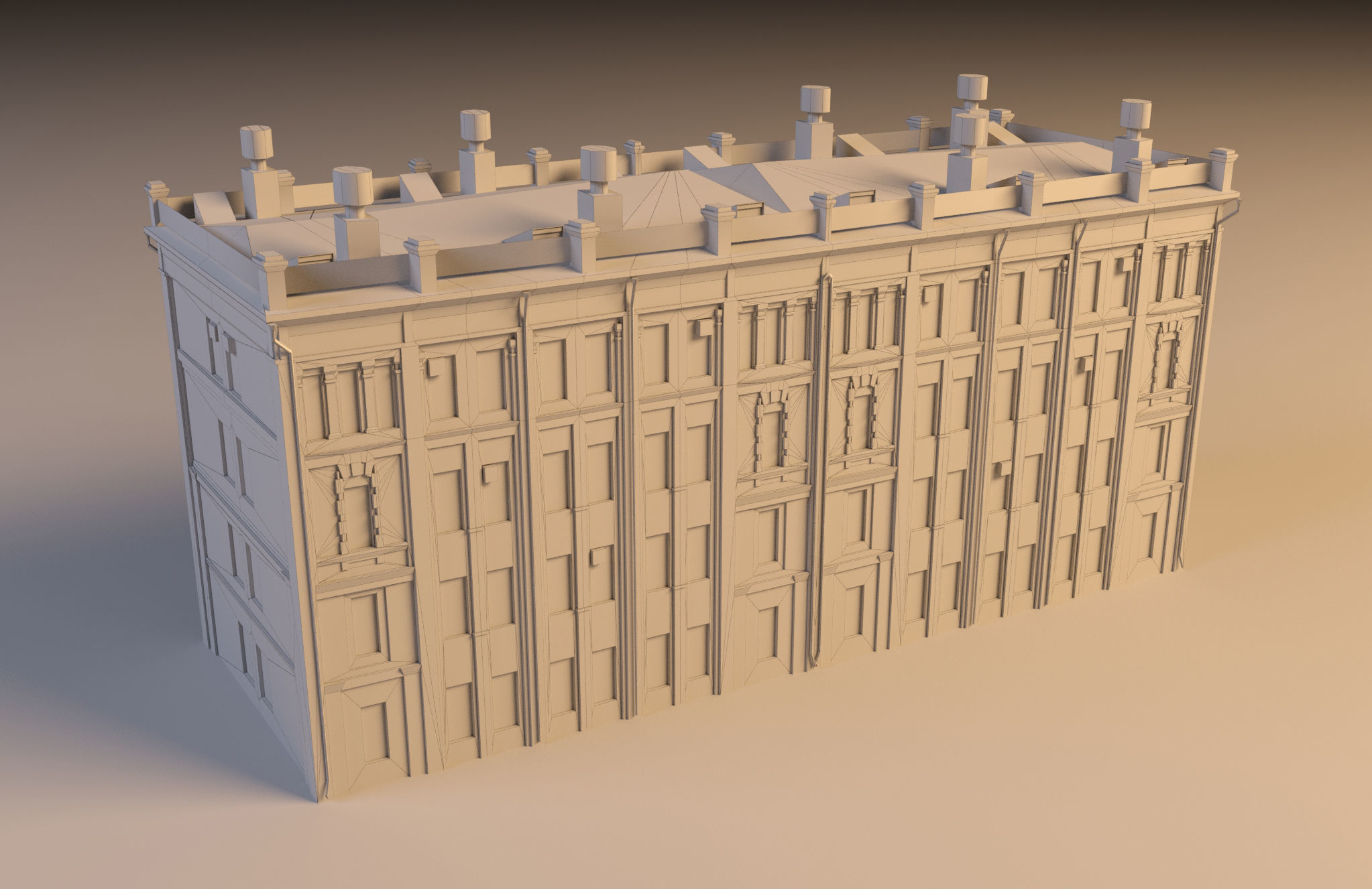 Building set 002 3D model_7