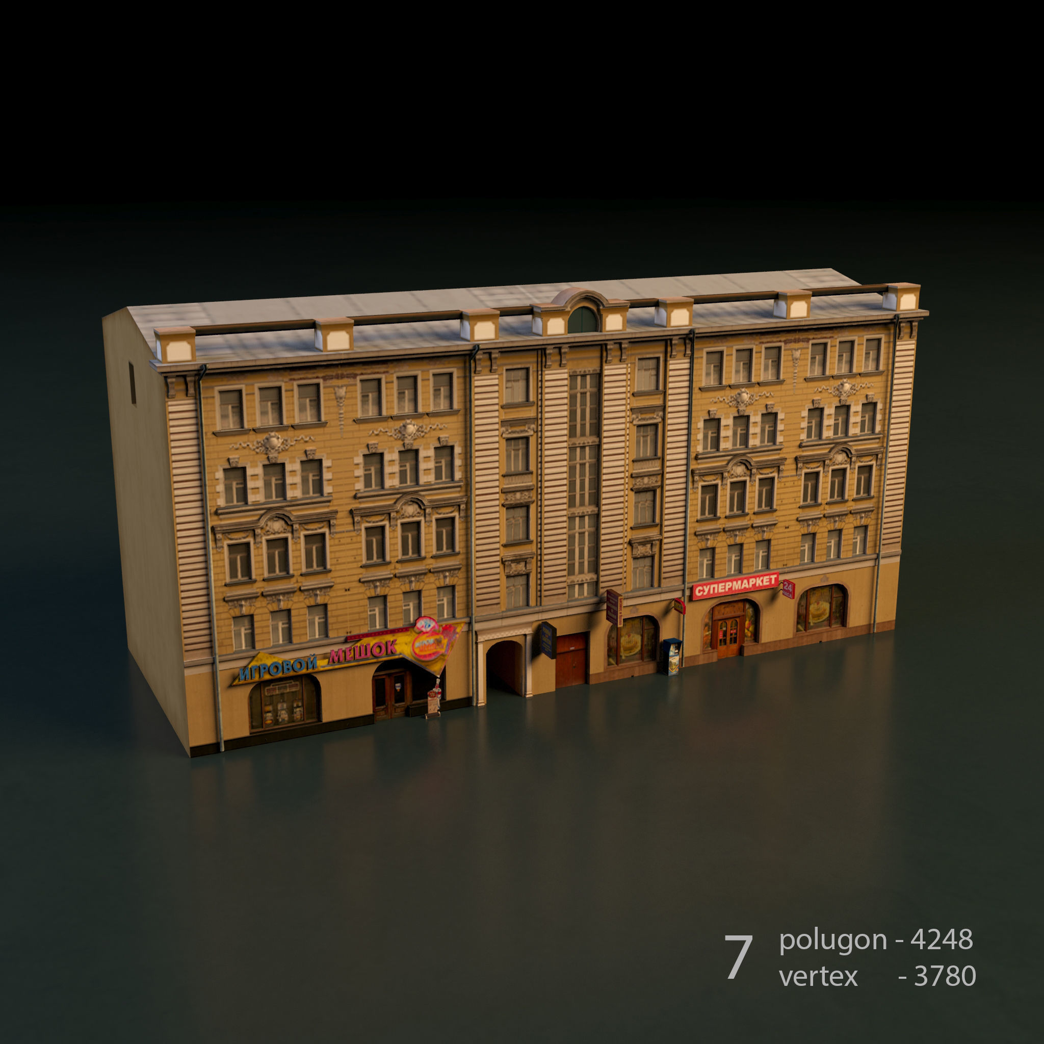 Building set 002 3D model_14