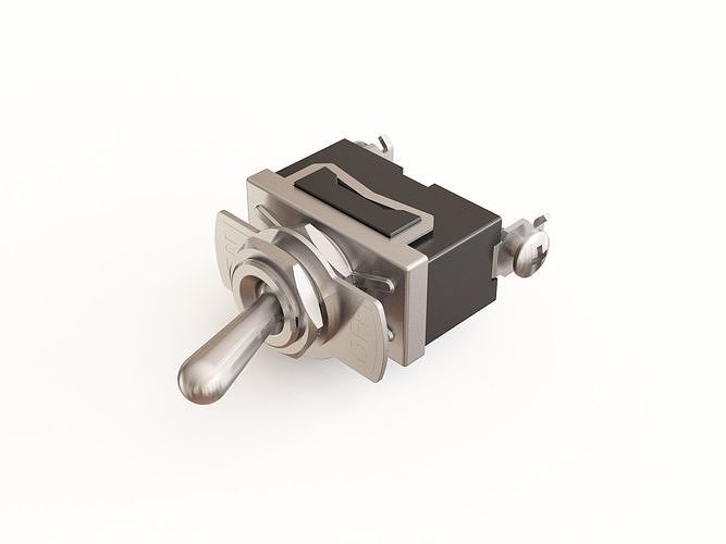 Toggle switch 03 3D model
