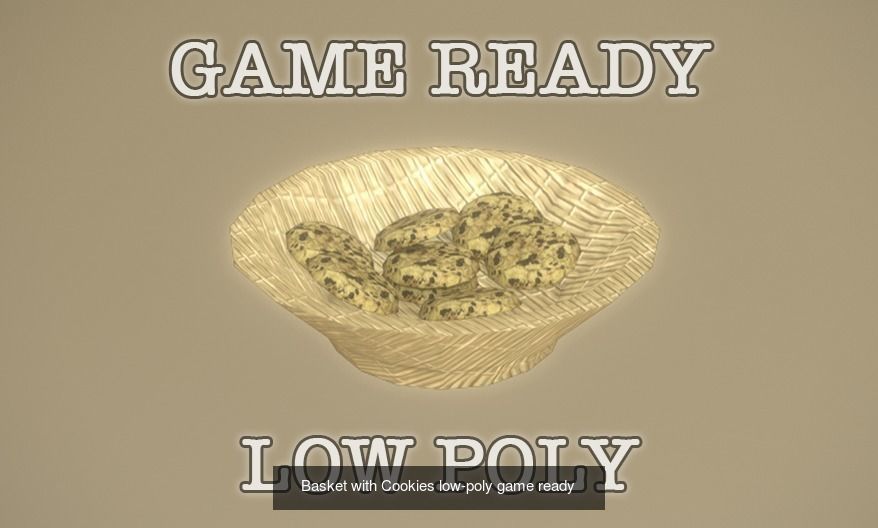 Cookies gingerbread collection game ready vr ar _2