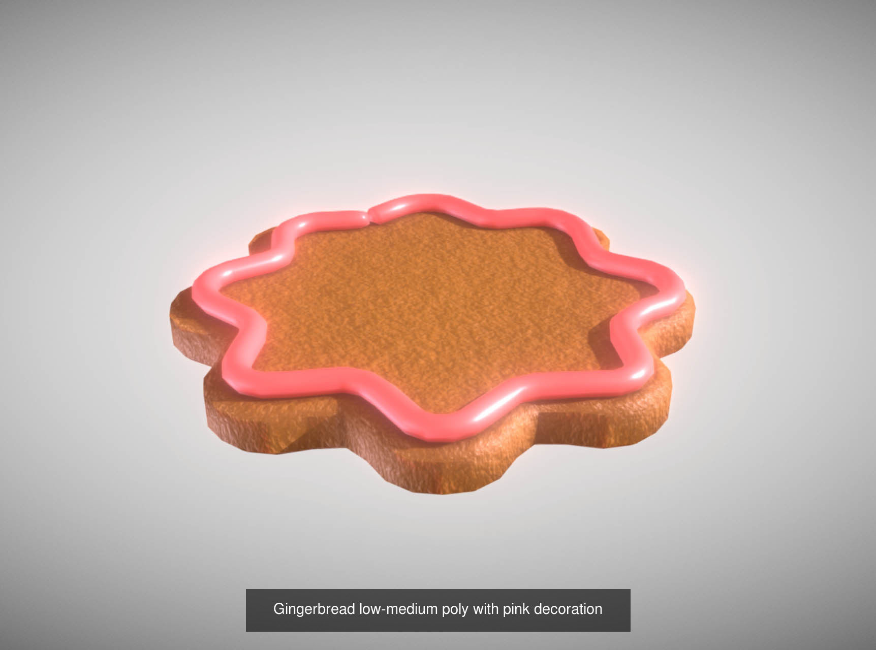 Cookies gingerbread collection game ready vr ar _3