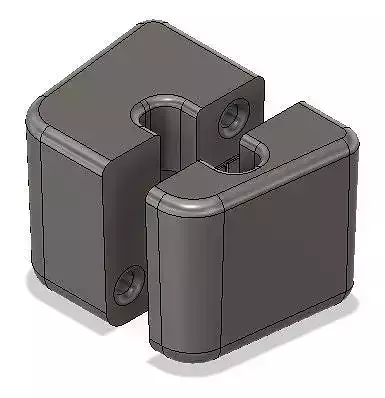 Jaguar Landrover Cupholder iPhone Dock for Apple Lightning cable 3D print model