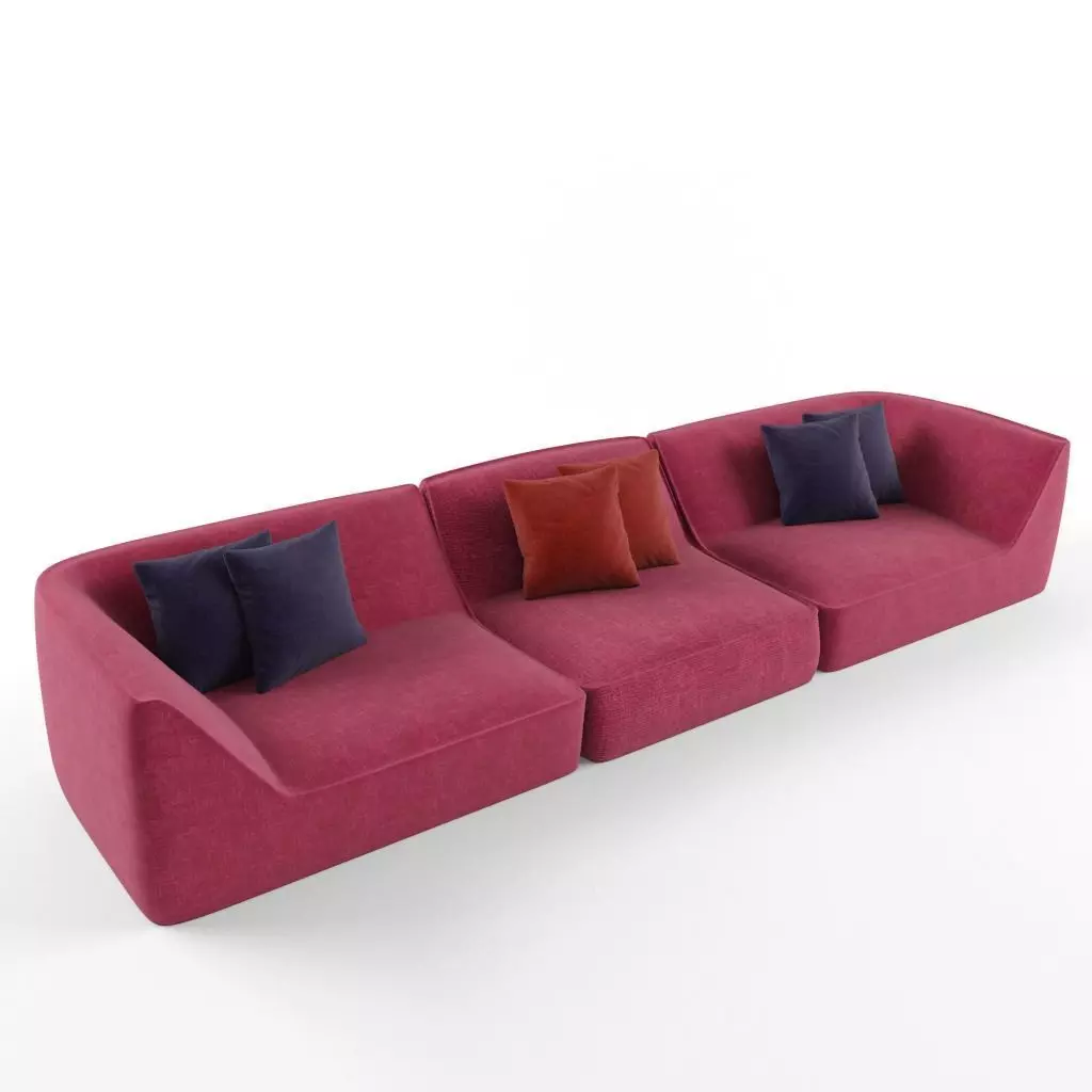 Paola Lenti SO Sofa 3D model_0