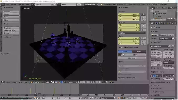 Chess Trailer Animation 