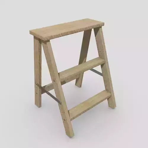 Stepladder step stool