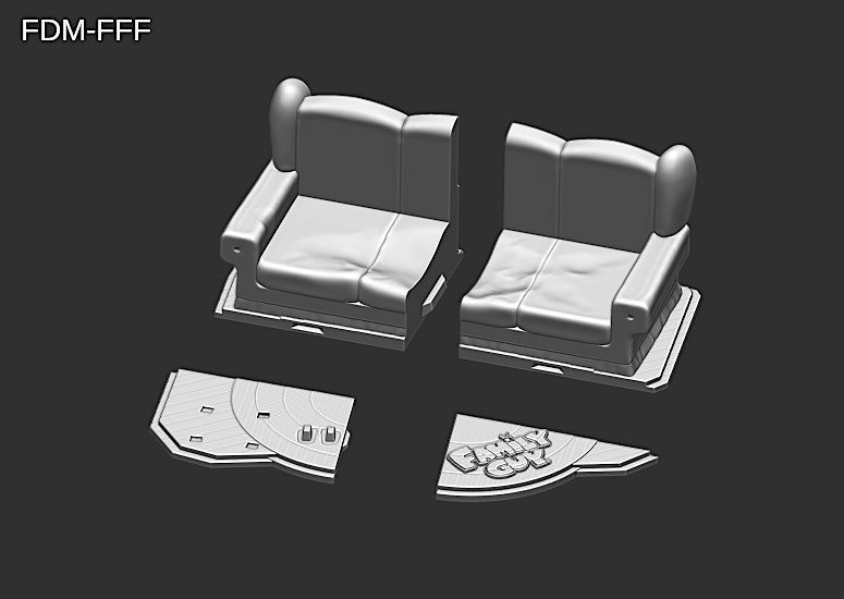 Family Guy Griffin Model Assembly File STL-OBJ 3D Printing  3D print model_10