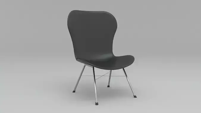 Minimalism chair 3d model