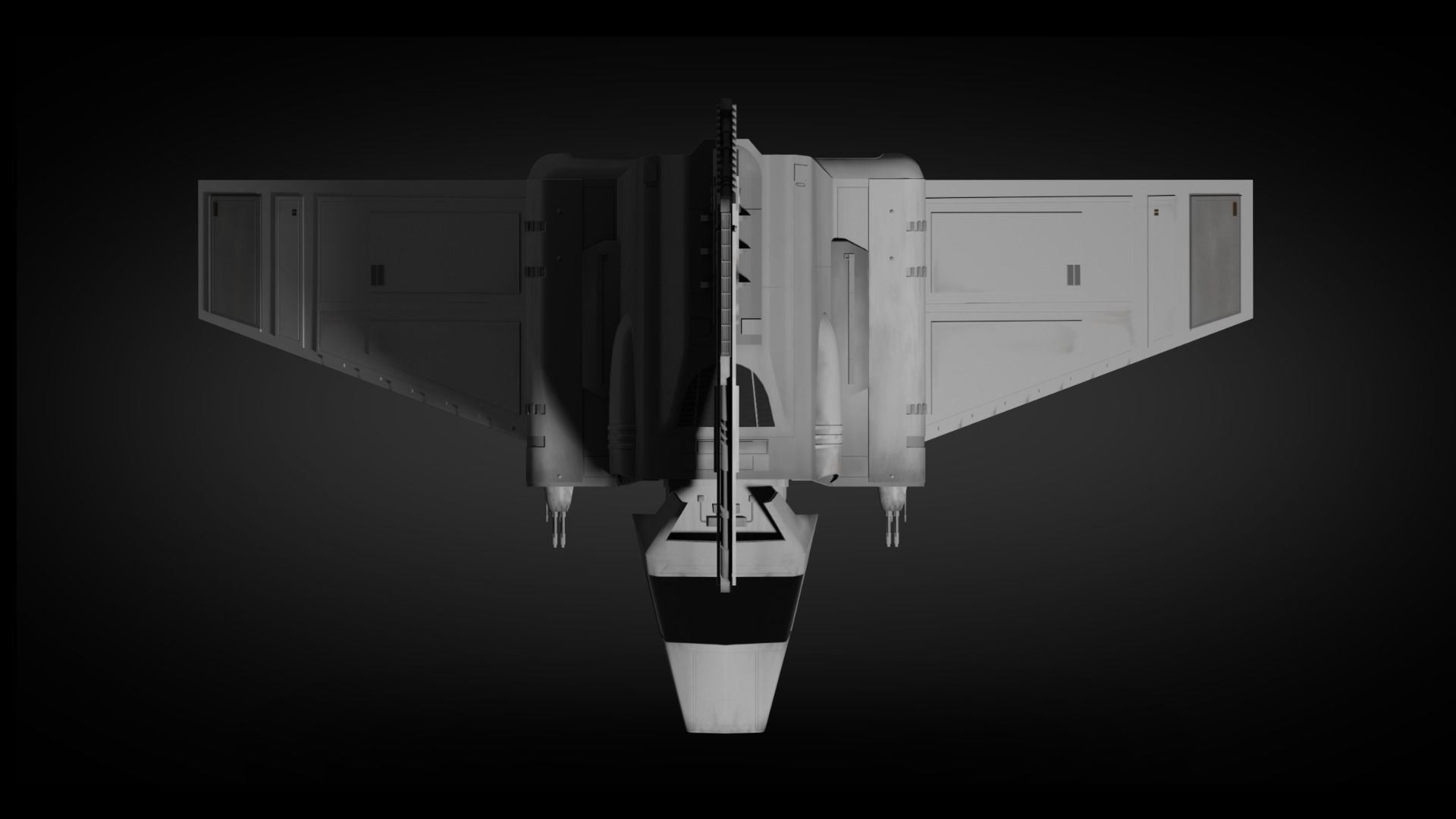Star Wars Imperial Shuttle Free 3D model_6