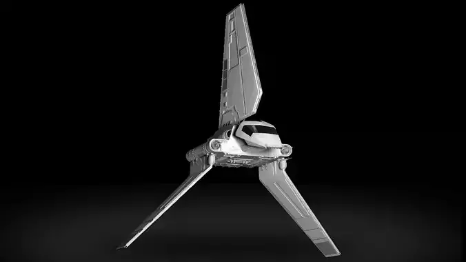 Star Wars Imperial Shuttle Free 3D model