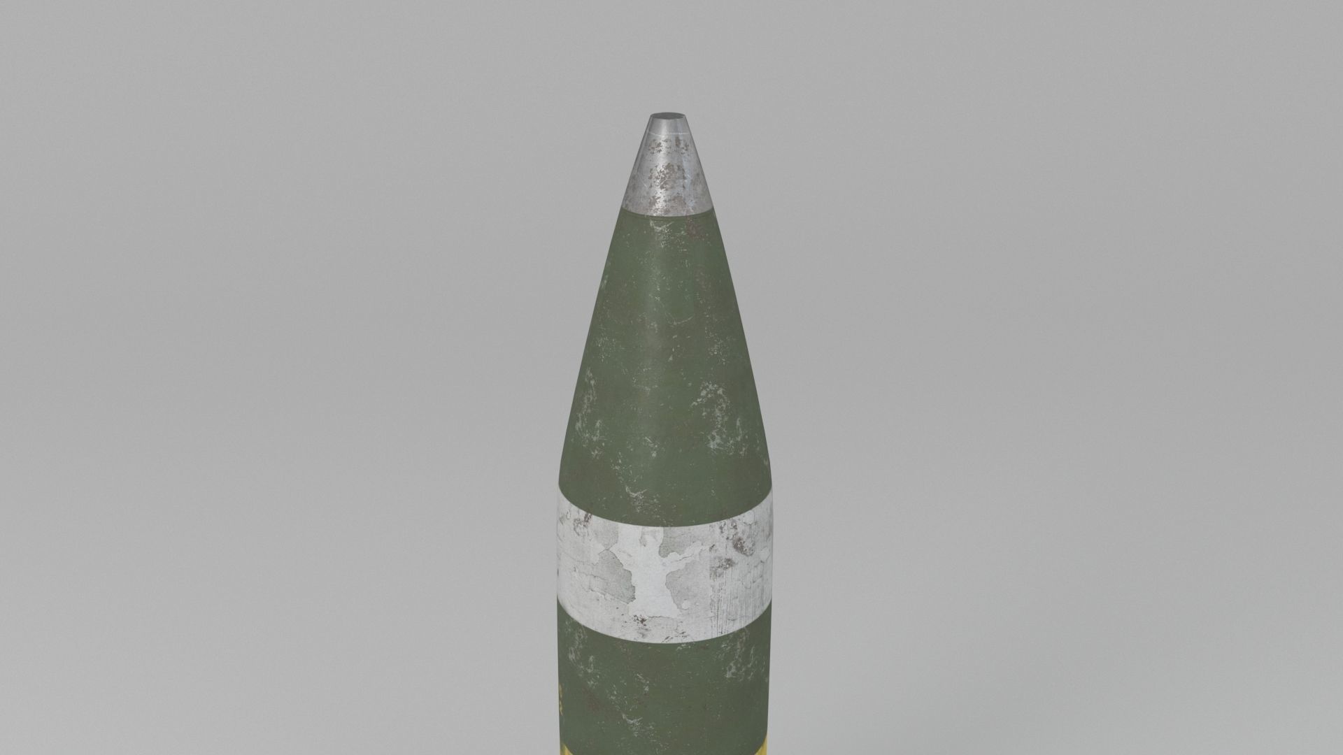 artillery shell 3D model_4