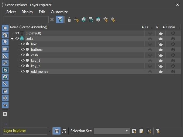 Soda Vending Machine PBR Game Ready  Low-poly 3D model_9
