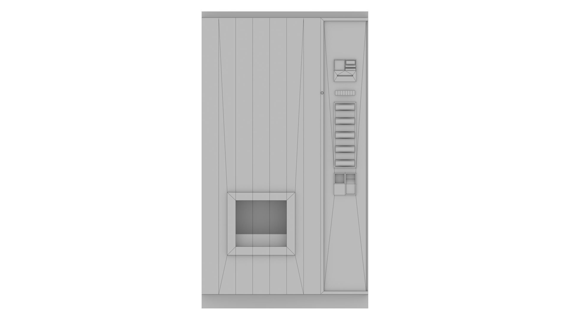 Soda Vending Machine PBR Game Ready  Low-poly 3D model_5