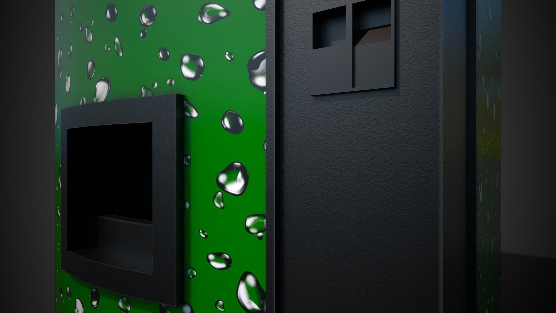 Soda Vending Machine PBR Game Ready  Low-poly 3D model_1