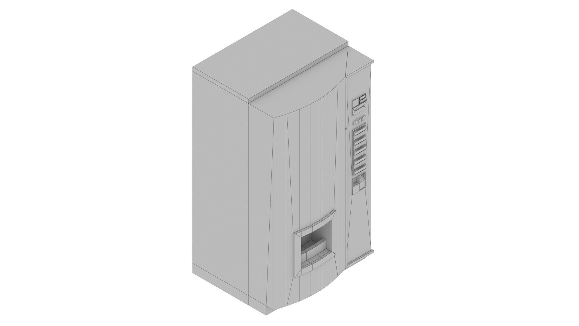 Soda Vending Machine PBR Game Ready  Low-poly 3D model_6