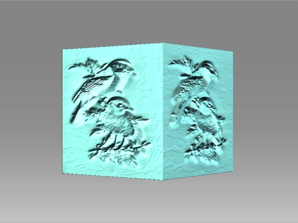 9 Textures collection box with birds Texture_13