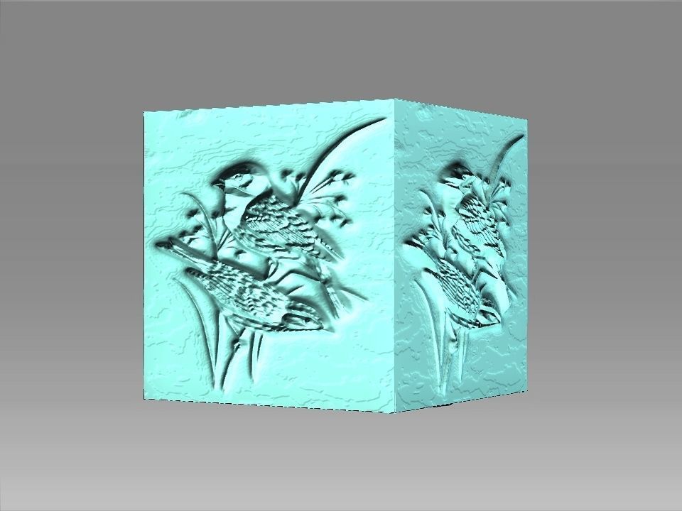 9 Textures collection box with birds Texture_14