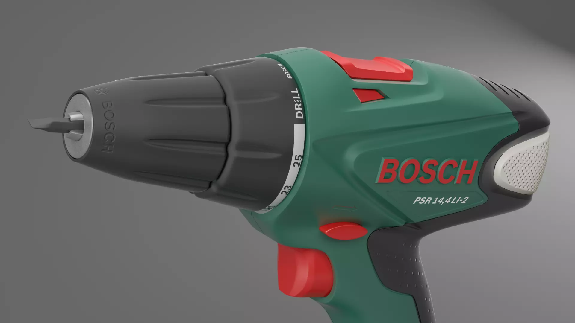 Cordless drill screwdriver Bosch PSR 14 4 LI 2 3D model_0