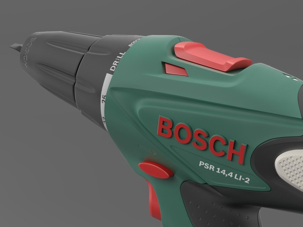 Cordless drill screwdriver Bosch PSR 14 4 3D Model .max .obj