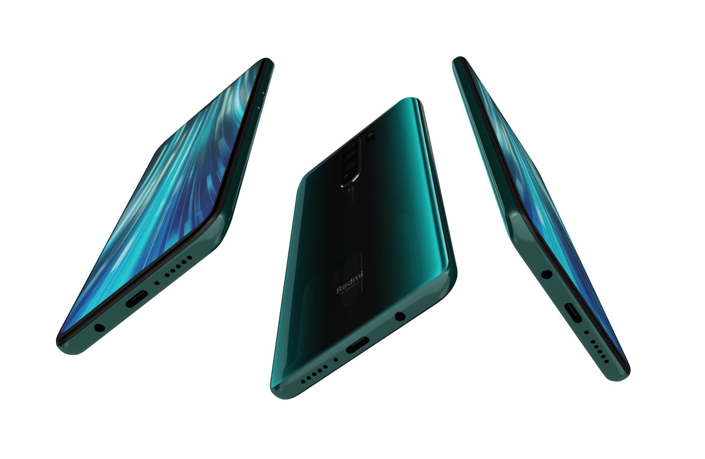 Xiaomi Redmi Note 8 Pro All Colors 3D model_2