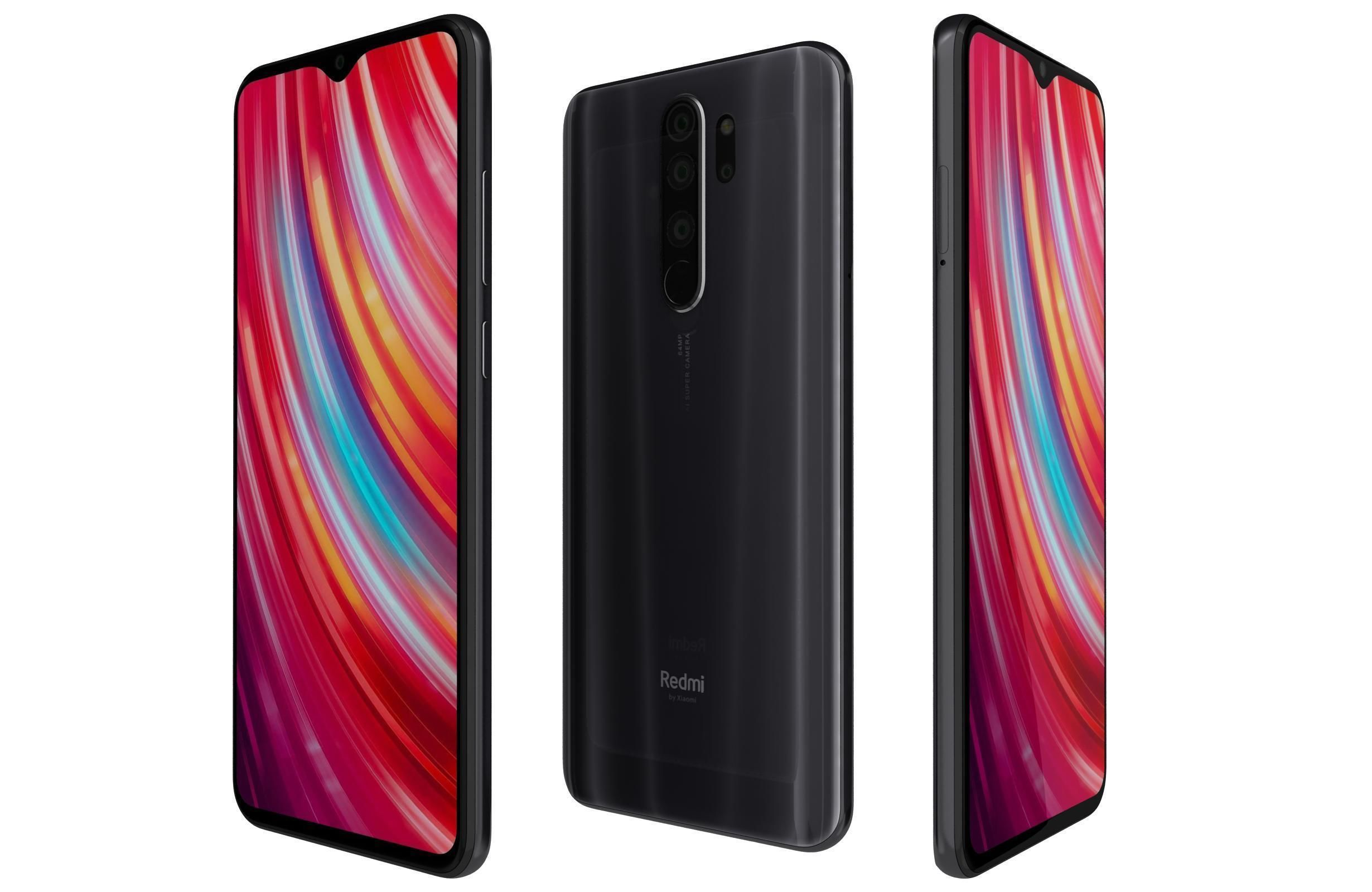 Xiaomi Redmi Note 8 Pro All Colors 3D model_31