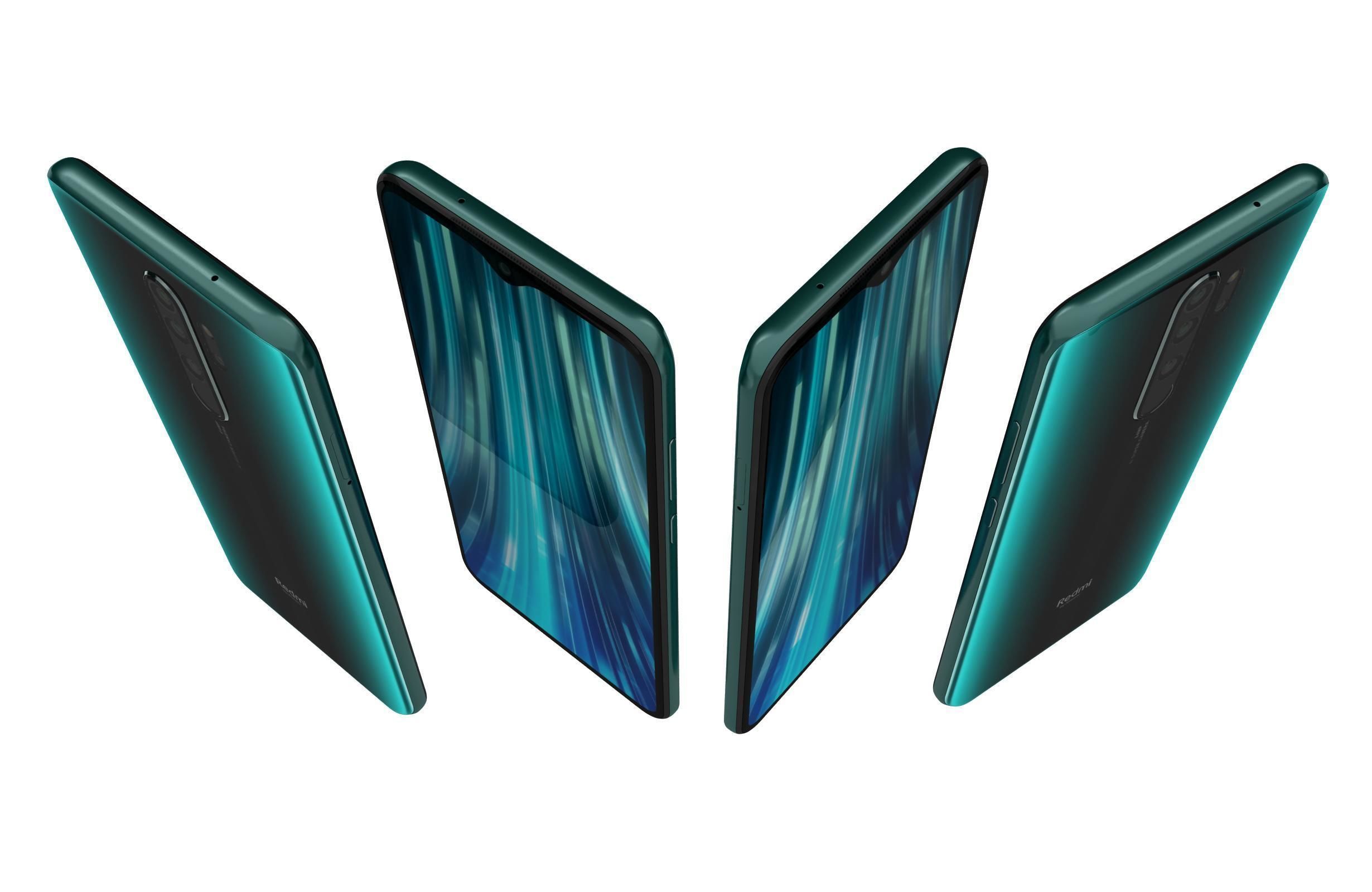 Xiaomi Redmi Note 8 Pro All Colors 3D model_11