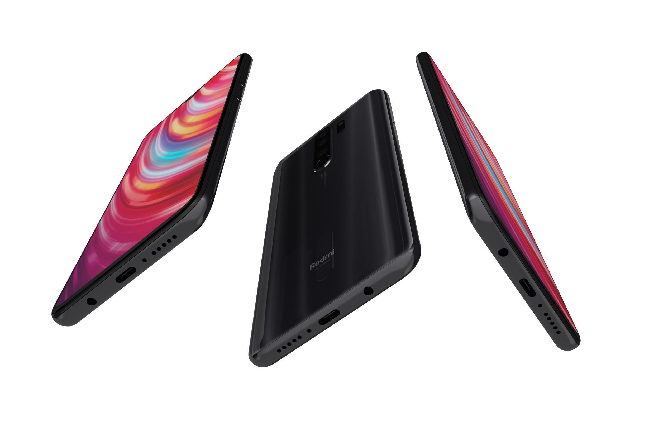 Xiaomi Redmi Note 8 Pro All Colors 3D model_36