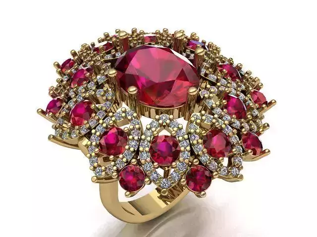 print mode flower ring