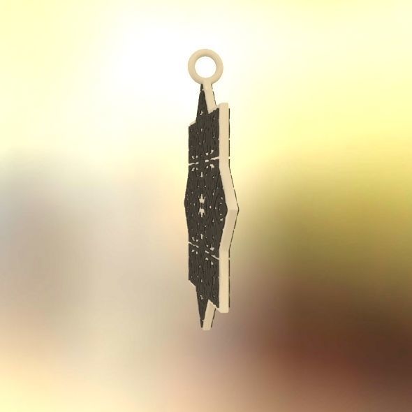 Celtic Knot Pendant 3D print model_24