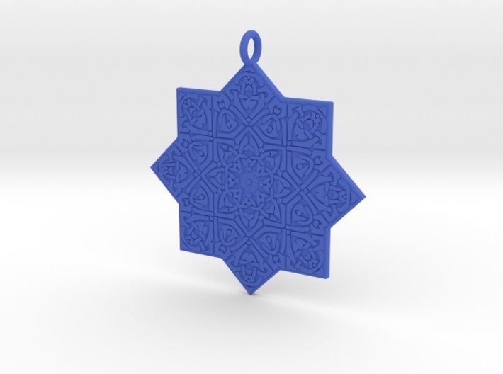 Celtic Knot Pendant 3D print model_4