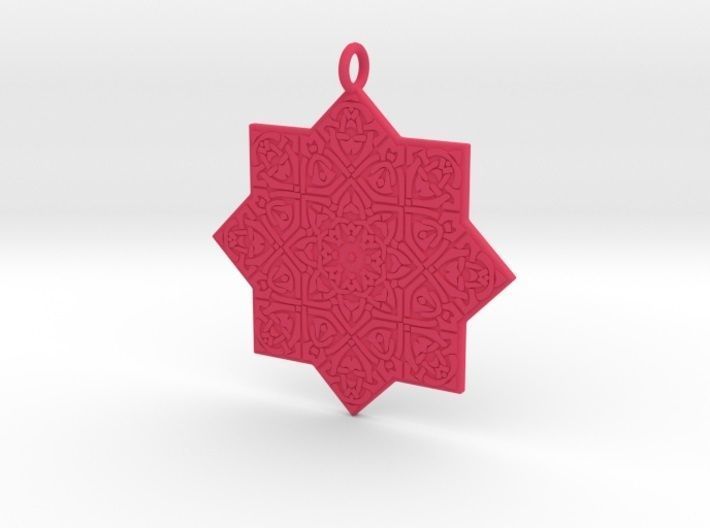 Celtic Knot Pendant 3D print model_3
