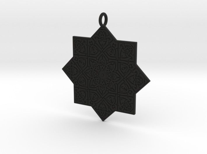 Celtic Knot Pendant 3D print model_6