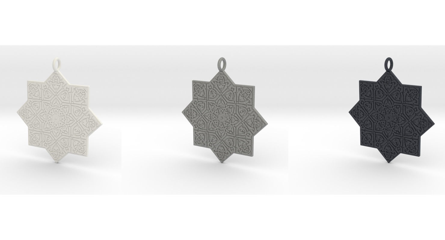 Celtic Knot Pendant 3D print model_10